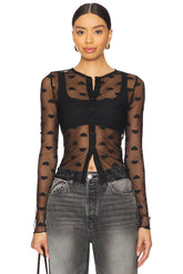 superdown Ellinor Top in Black