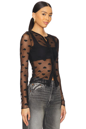 superdown Ellinor Top in Black