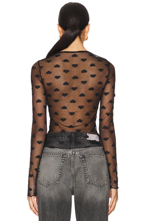 superdown Ellinor Top in Black