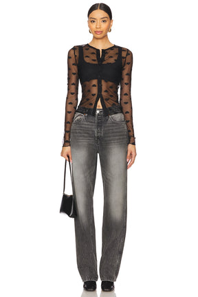 superdown Ellinor Top in Black