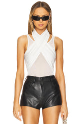 superdown Danica Bodysuit in White