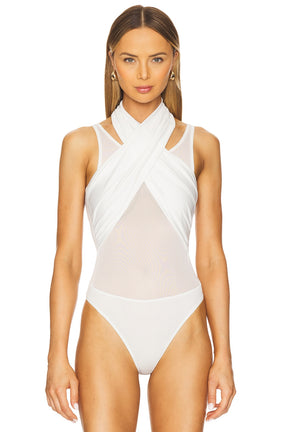 superdown Danica Bodysuit in White