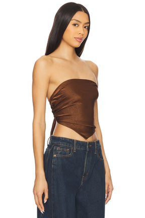 superdown Cosima Top in Brown