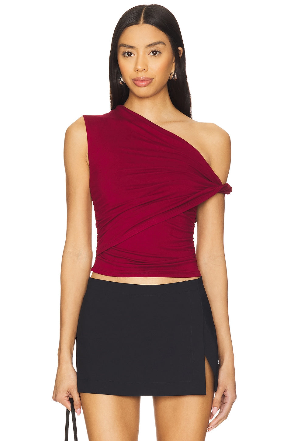 superdown Alessia Top in Oxblood