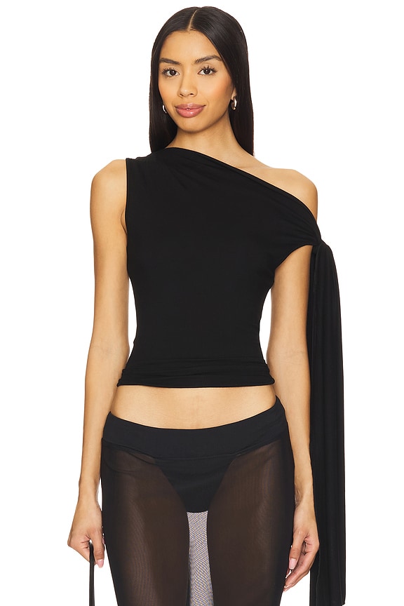 superdown Coletta Top in Black