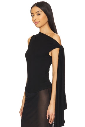 superdown Coletta Top in Black