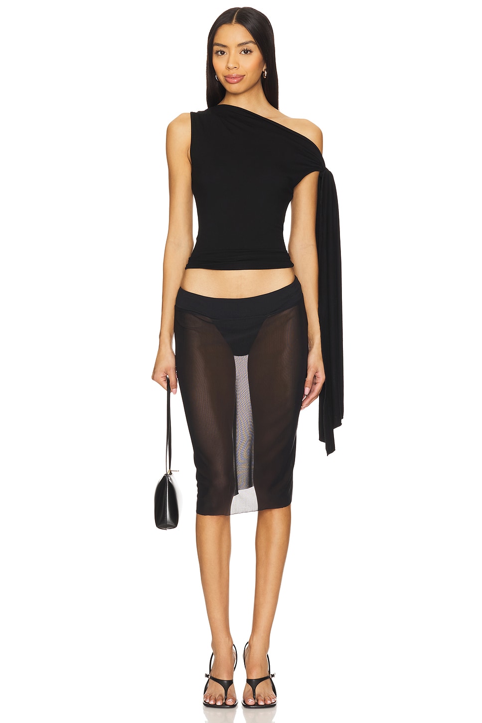 superdown Coletta Top in Black