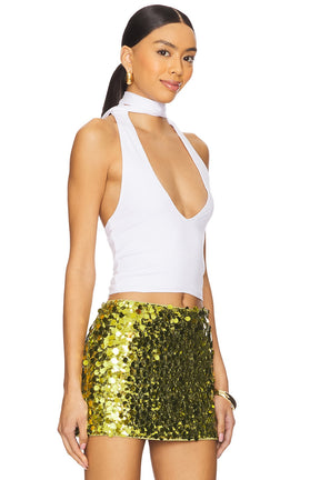 superdown Jessalyn Halter Top in White