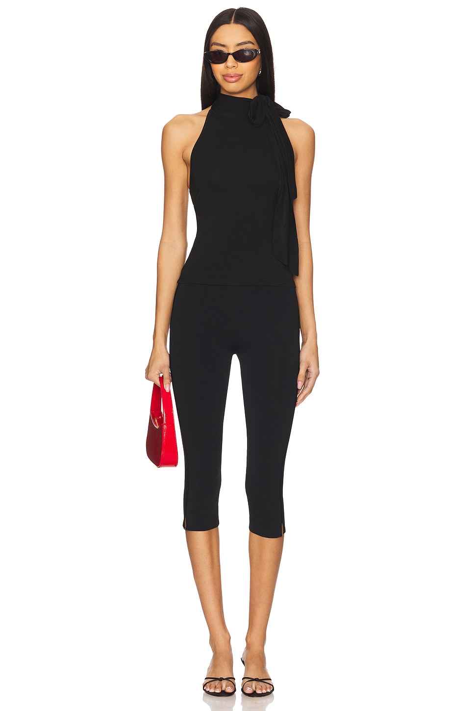 superdown Genevieve Top in Black