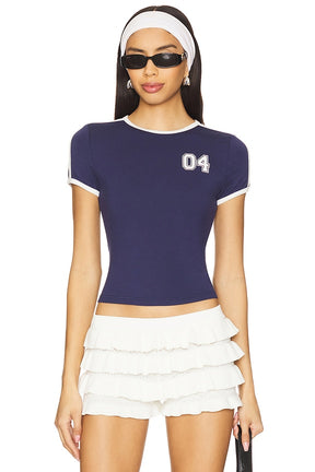 superdown Darya Top in Navy