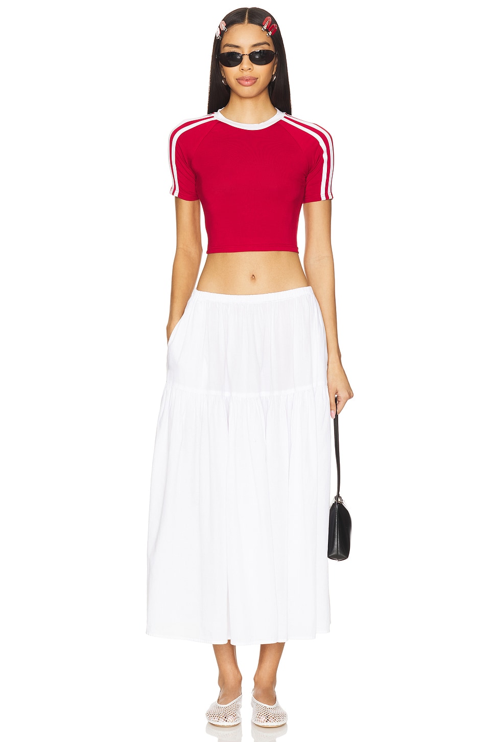 superdown Elisabeth Tee in Red