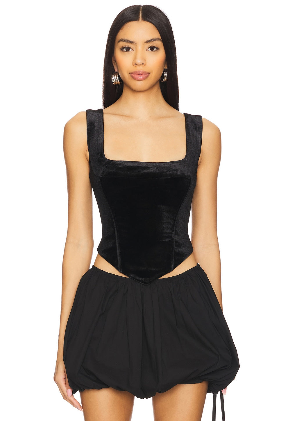 superdown Akila Bustier in Black