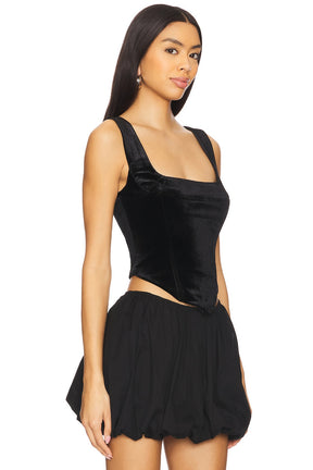 superdown Akila Bustier in Black