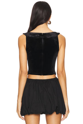 superdown Akila Bustier in Black