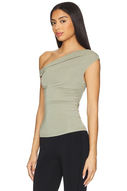 superdown Moxie Top in Sage