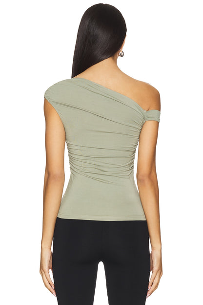 superdown Moxie Top in Sage