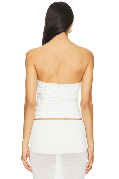 superdown Bea Tube Top in White
