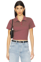 superdown Bronin Top in Red Stripe