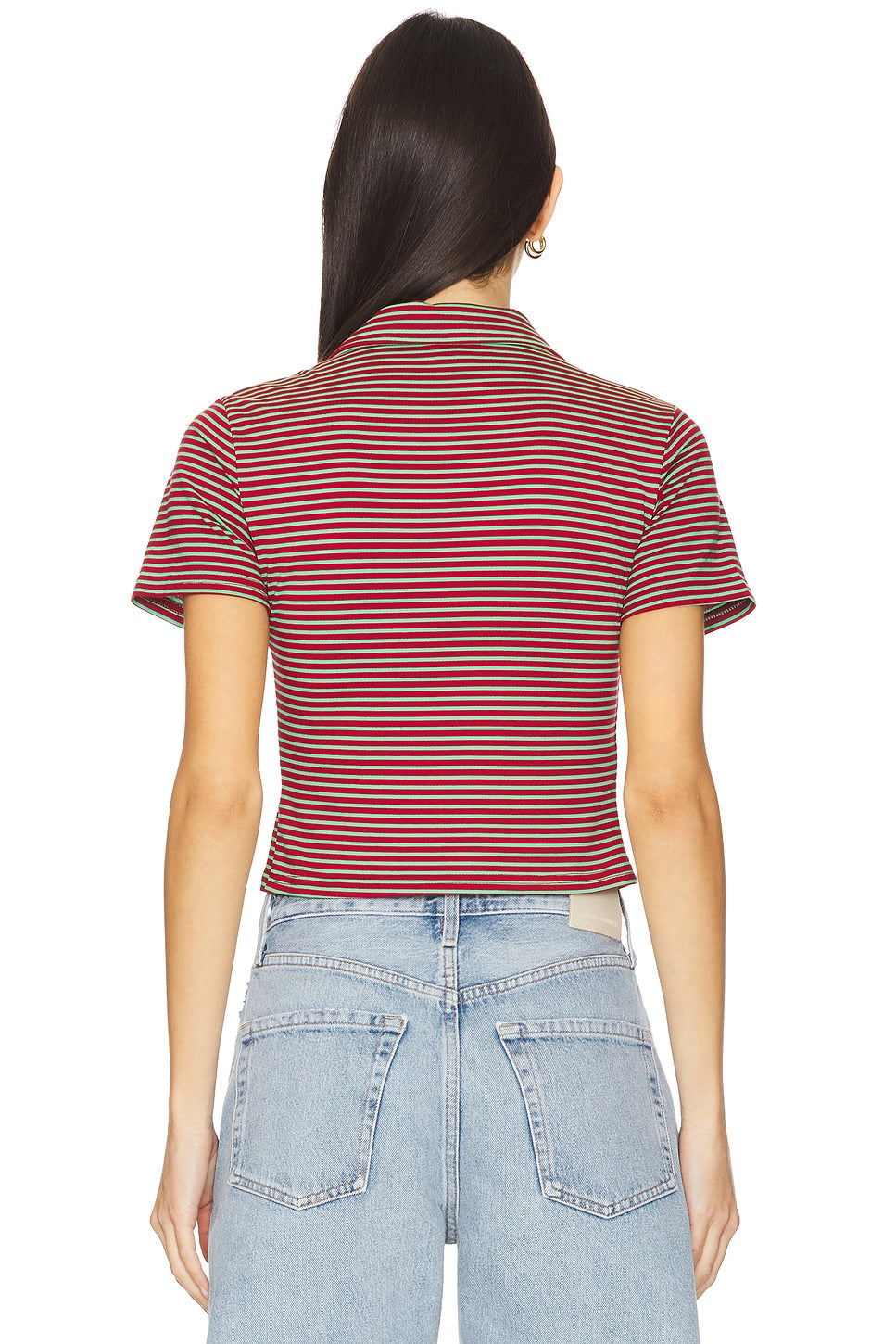 superdown Bronin Top in Red Stripe