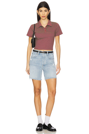 superdown Bronin Top in Red Stripe