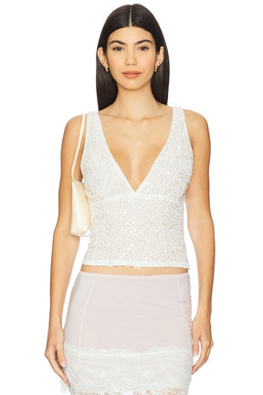 superdown Adriana Top in White