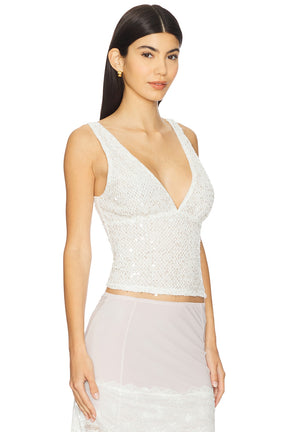 superdown Adriana Top in White