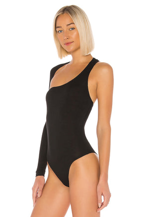 superdown Alessandra Bodysuit in Black