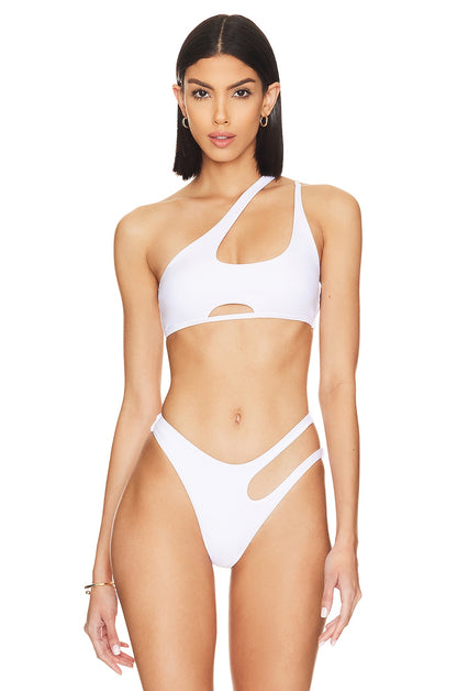 superdown Misty Bikini Top in White