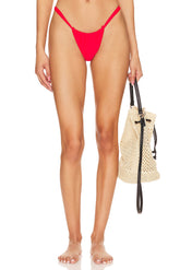 superdown Chiara Bikini Bottom in Red