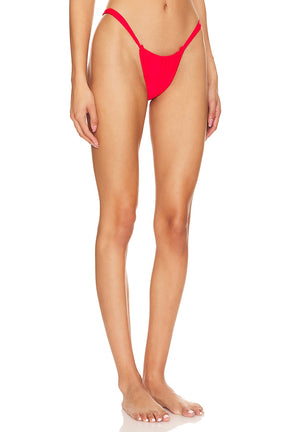 superdown Chiara Bikini Bottom in Red