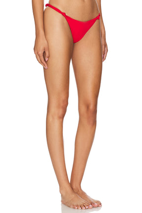 superdown Aubrey Bikini Bottom in Red