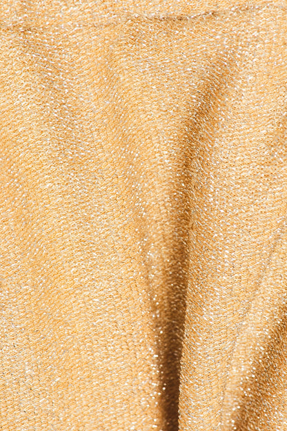superdown Louise Bikini Bottom in Metallic Nude