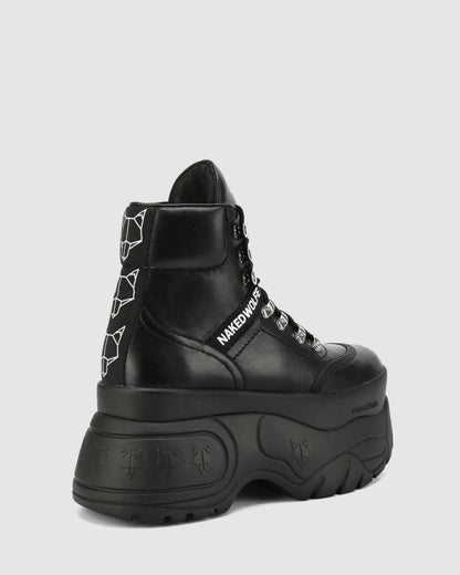 Spike Black Leather