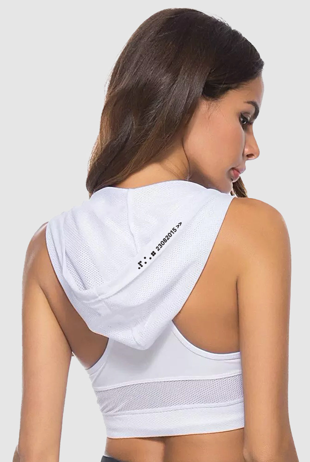 SPORTS BRA W/ HOODIE