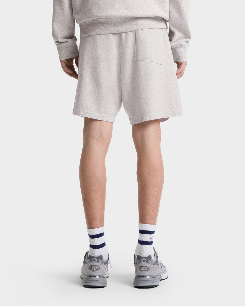 California Gym Short - Heather Gray/Alpine