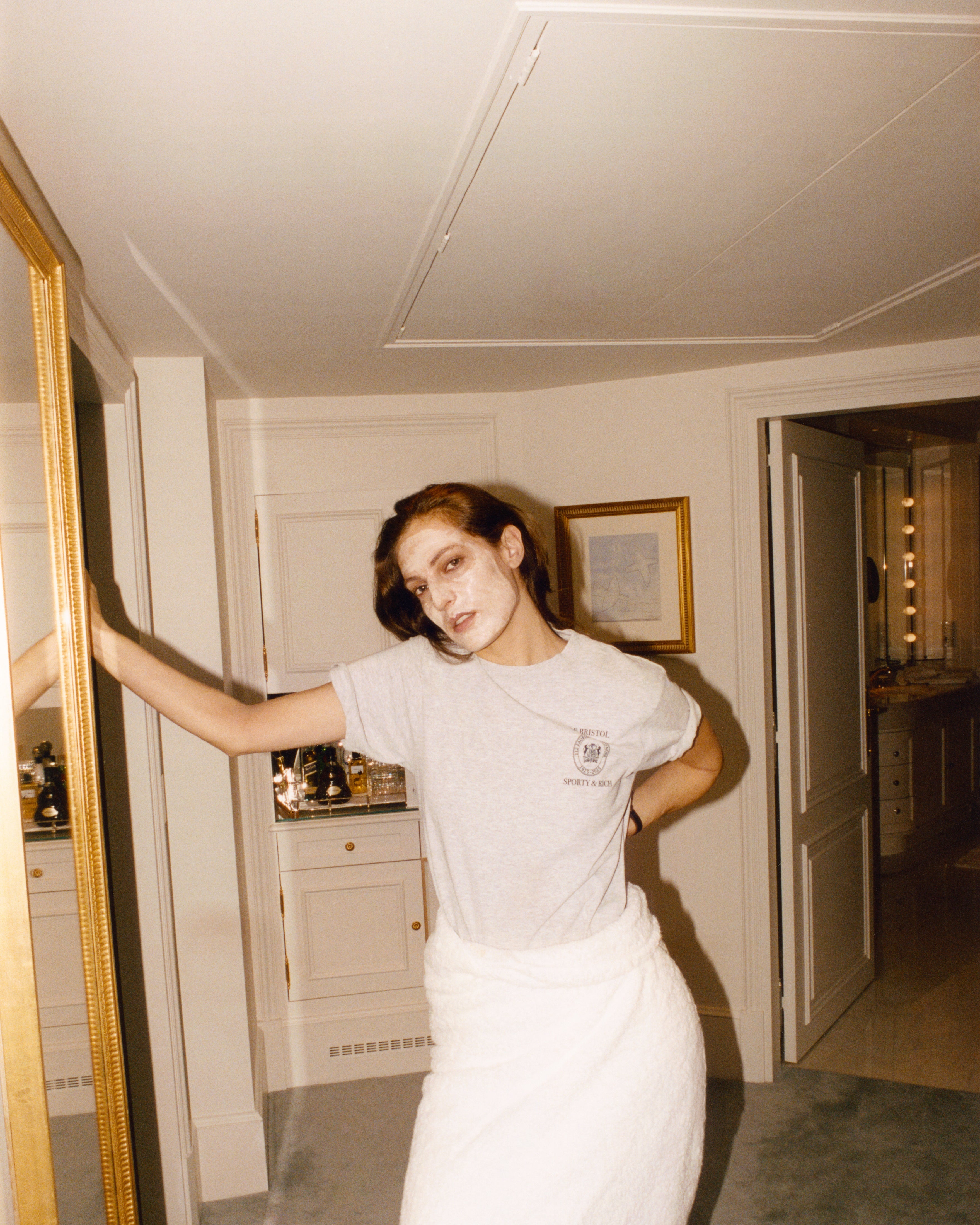 Crest Seal 100th T-Shirt - Heather Gray/Navy