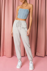 superdown C'est La Vie Joggers in Grey