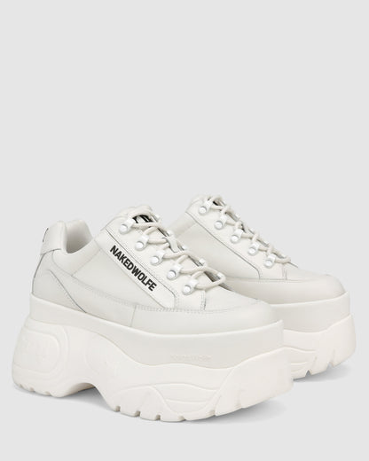 Sprinter White Leather