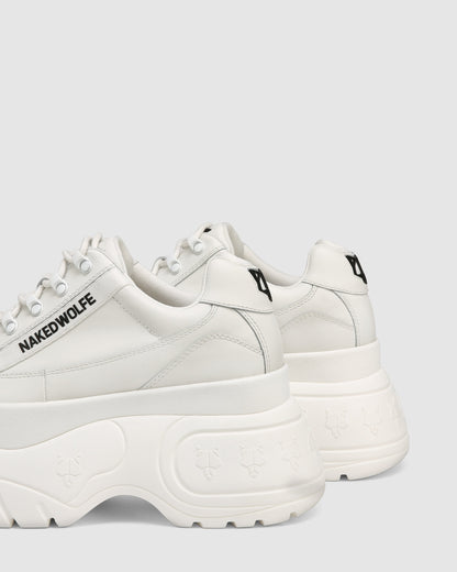 Sprinter White Leather