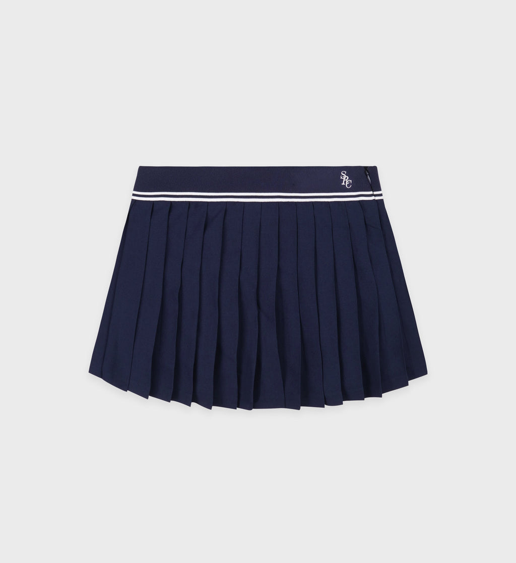 SRC Logo Abigail Skirt - Navy/White