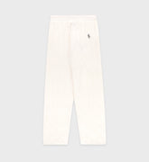 SRC Cableknit Cashmere Trousers - Cream/Navy