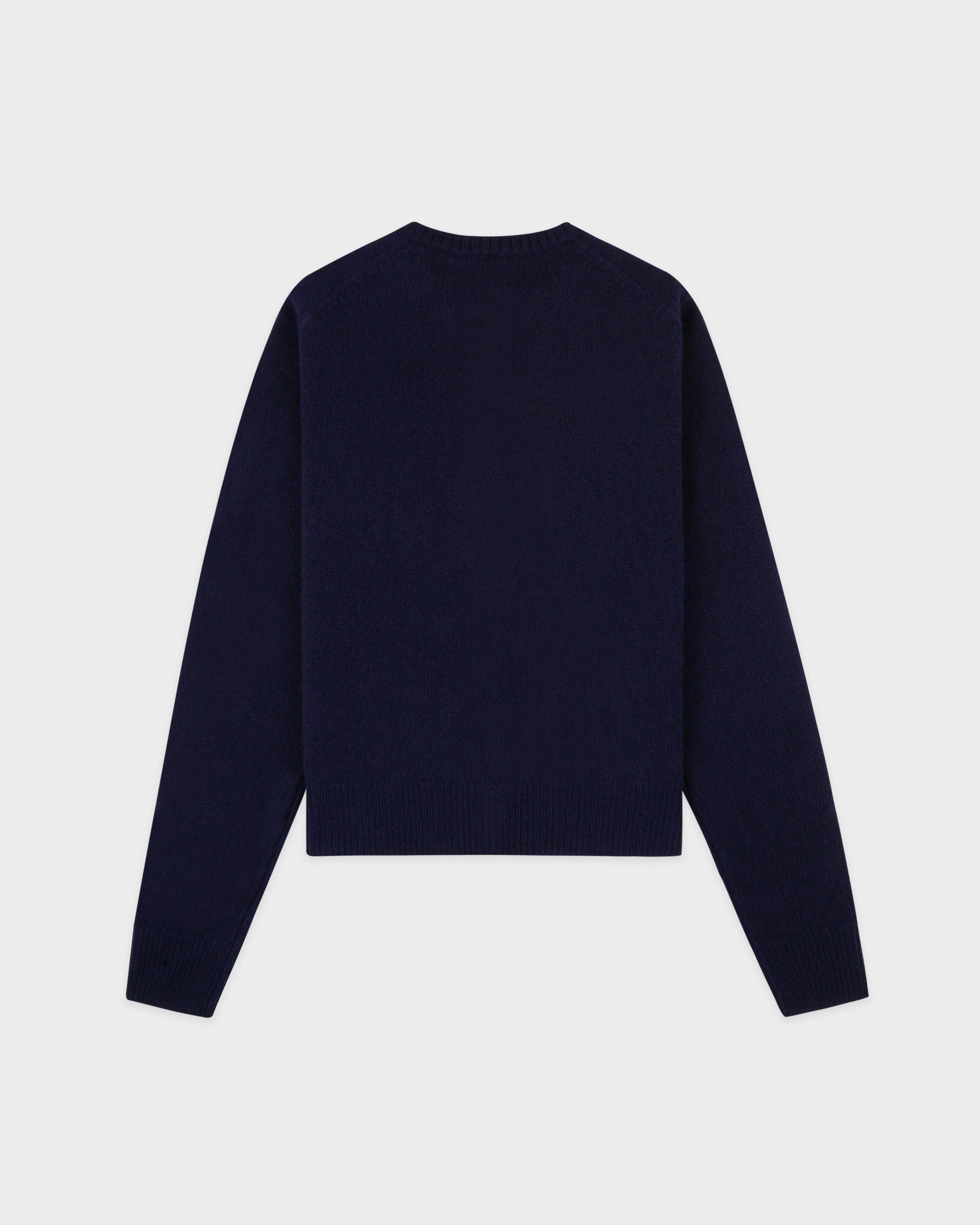 SRC Cashmere Cardigan - Navy/White