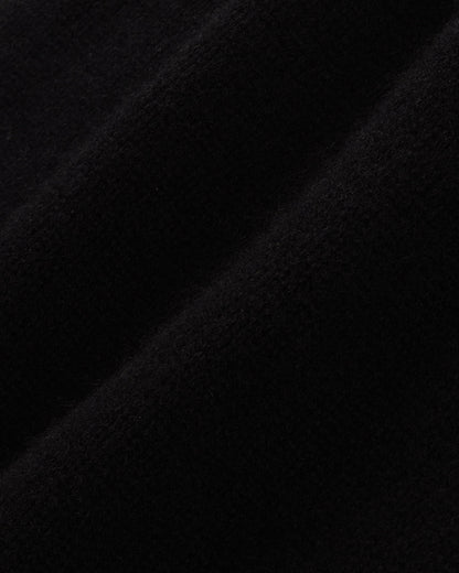 SRC Cashmere Hoodie - Black/White