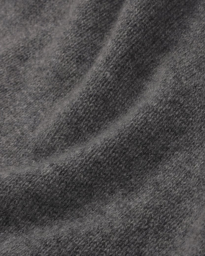 SRC Cashmere Hoodie - Cool Gray/White