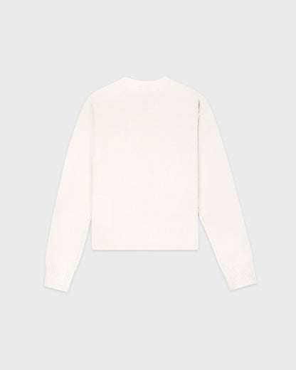 SRC Cashmere Sweater - Ecru/Navy