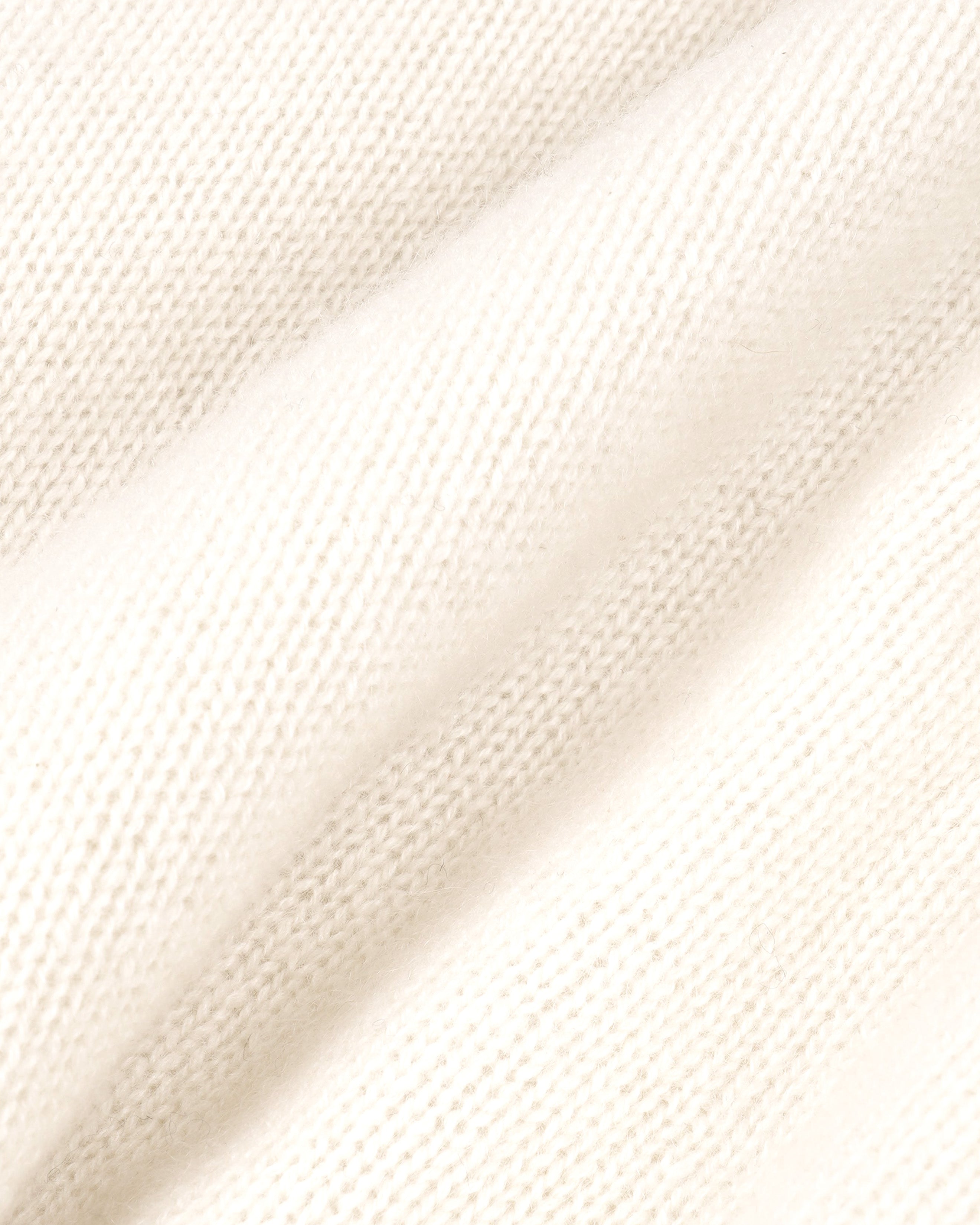 SRC Cashmere Sweater - Ecru/Navy