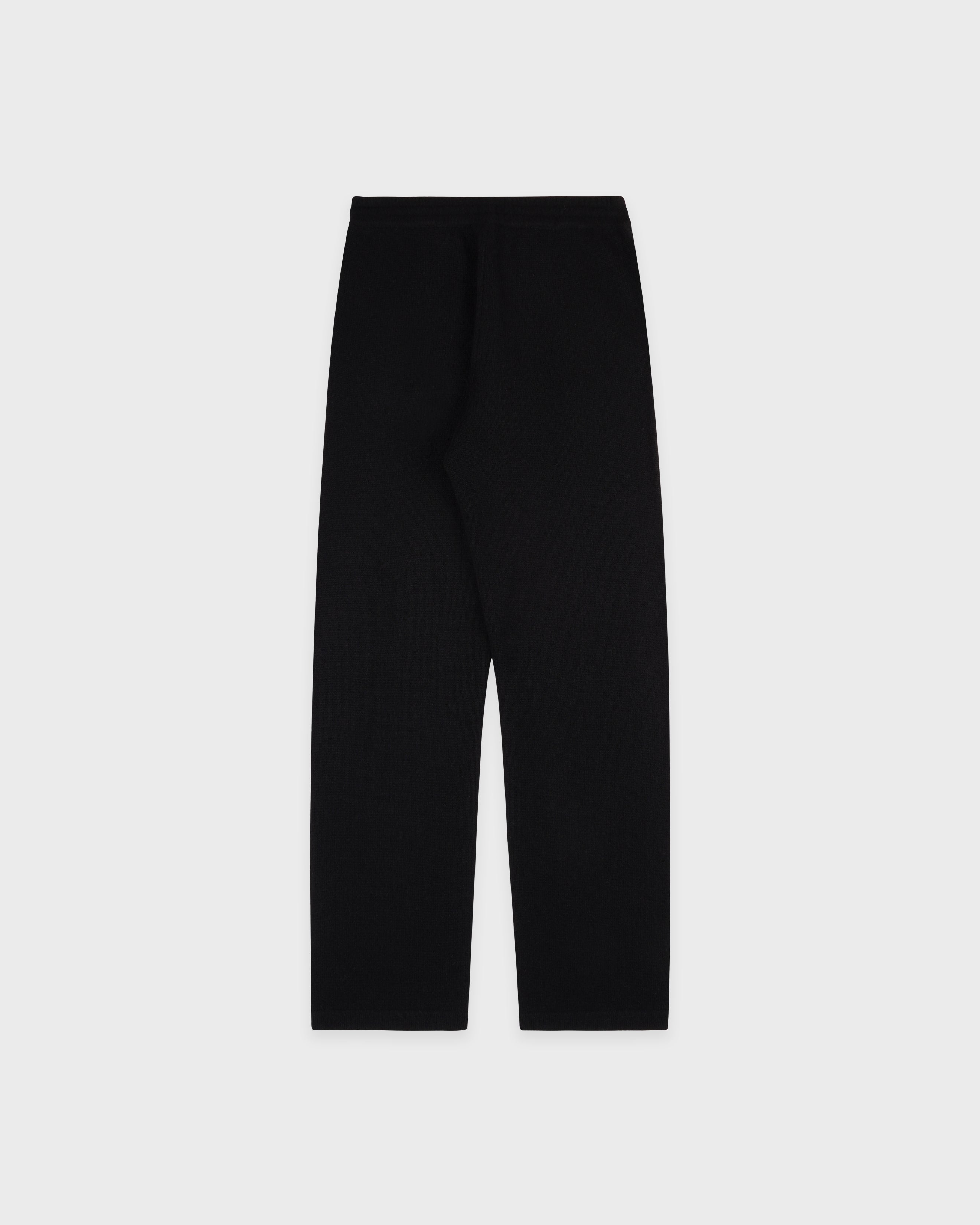 SRC Cashmere Trousers - Black/White