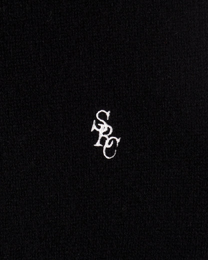 SRC Cashmere Trousers - Black/White