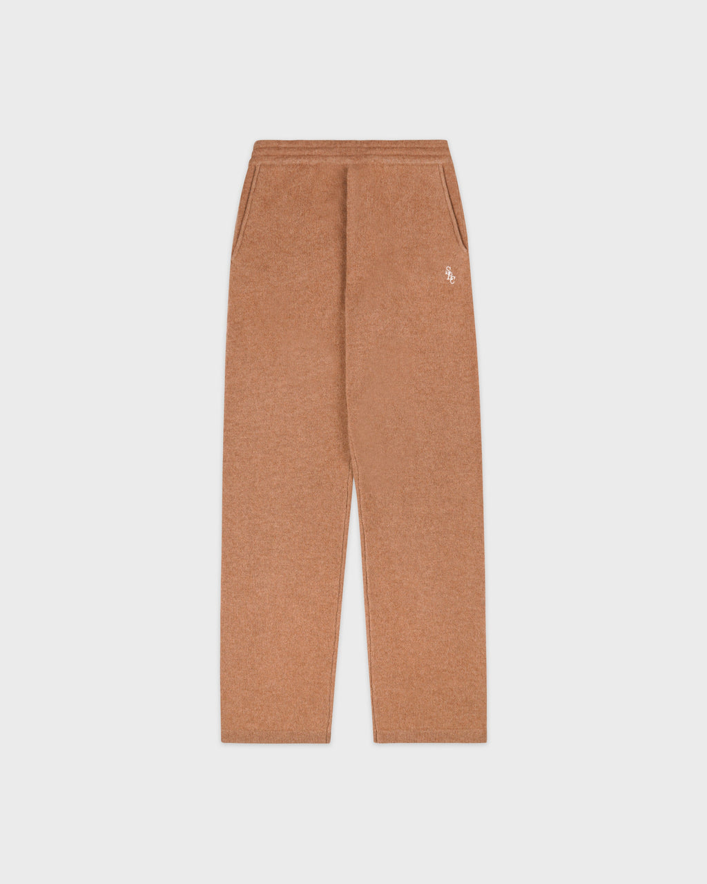 SRC Cashmere Trousers - Camel/White