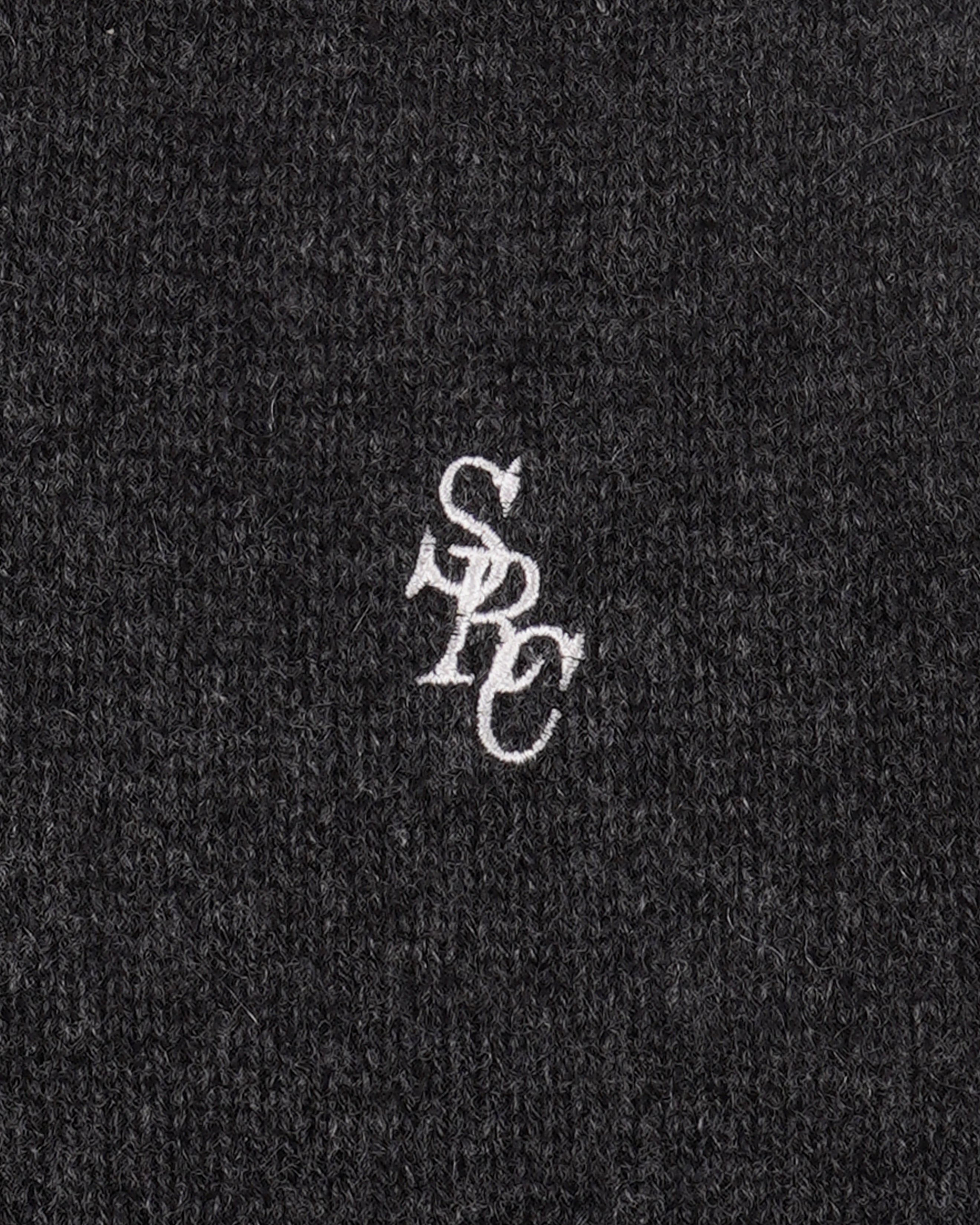 SRC Cashmere Trousers - Dark Grey/White